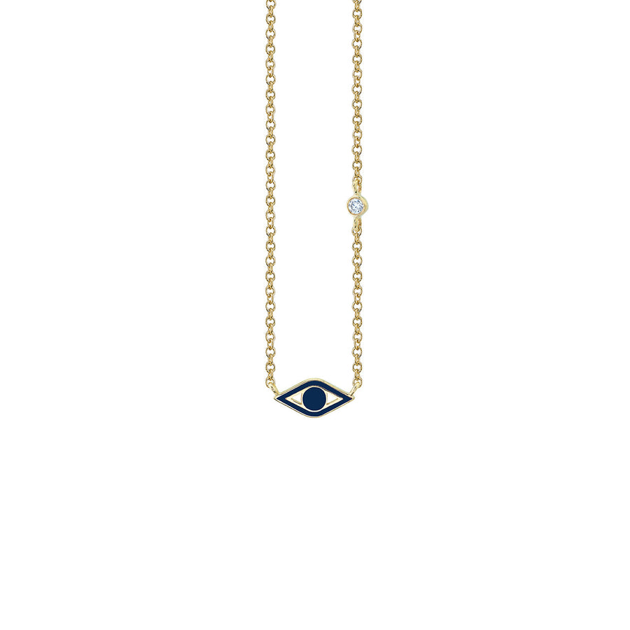 Buy Gold Diamante Allah With Evil Eye Necklace, Kids, Nazar, Gifts for Her,  Muslim, Islamic, Hajj, Umrah Online in India - Etsy